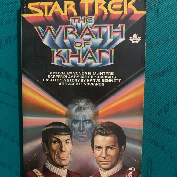 3/$15 Vintage Star trek wrath of khan novel - Picture 4 of 4